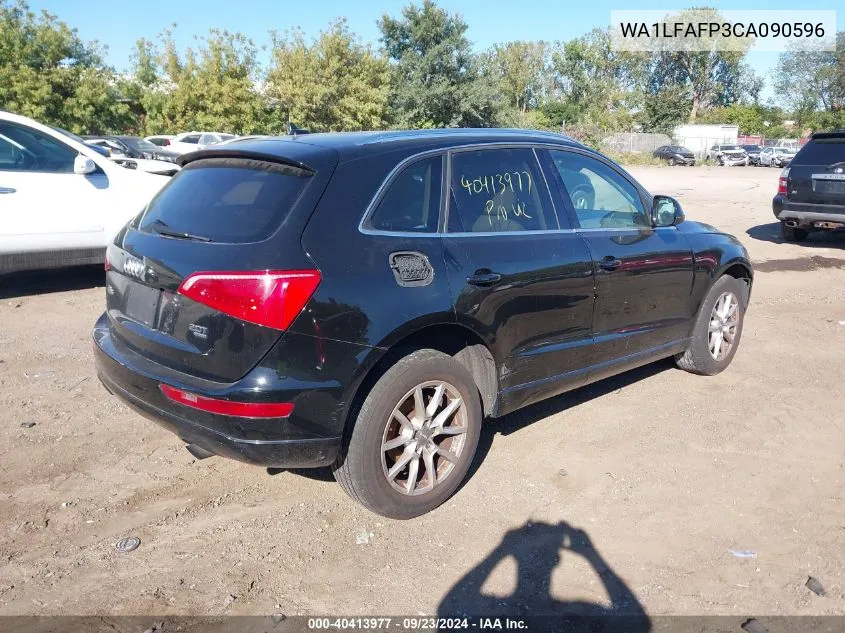 2012 Audi Q5 2.0T Premium VIN: WA1LFAFP3CA090596 Lot: 40413977