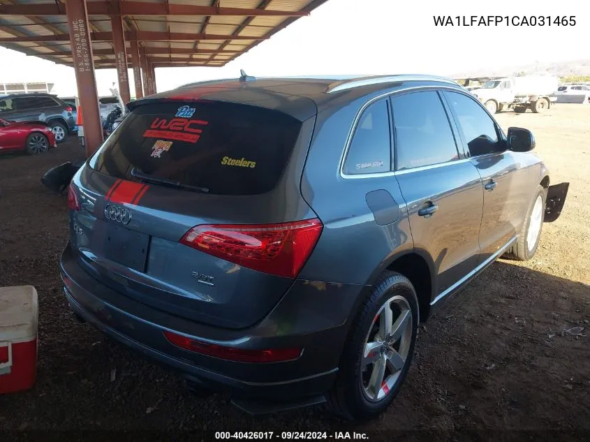 WA1LFAFP1CA031465 2012 Audi Q5 2.0T Premium