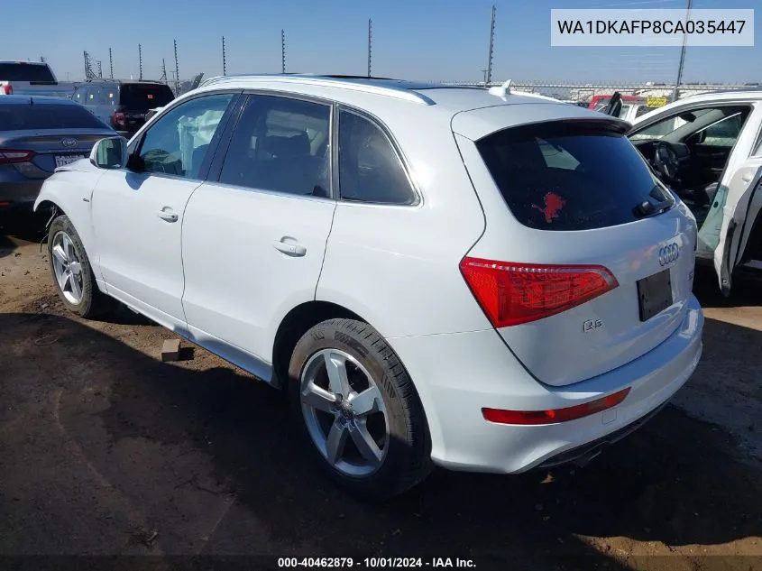 WA1DKAFP8CA035447 2012 Audi Q5 3.2 Premium Plus