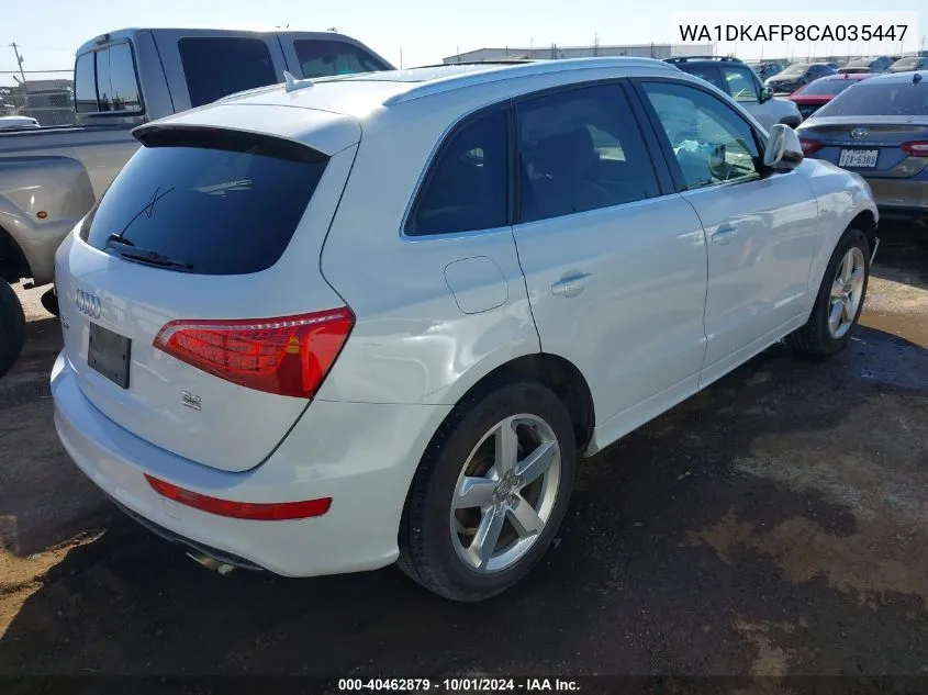 WA1DKAFP8CA035447 2012 Audi Q5 3.2 Premium Plus