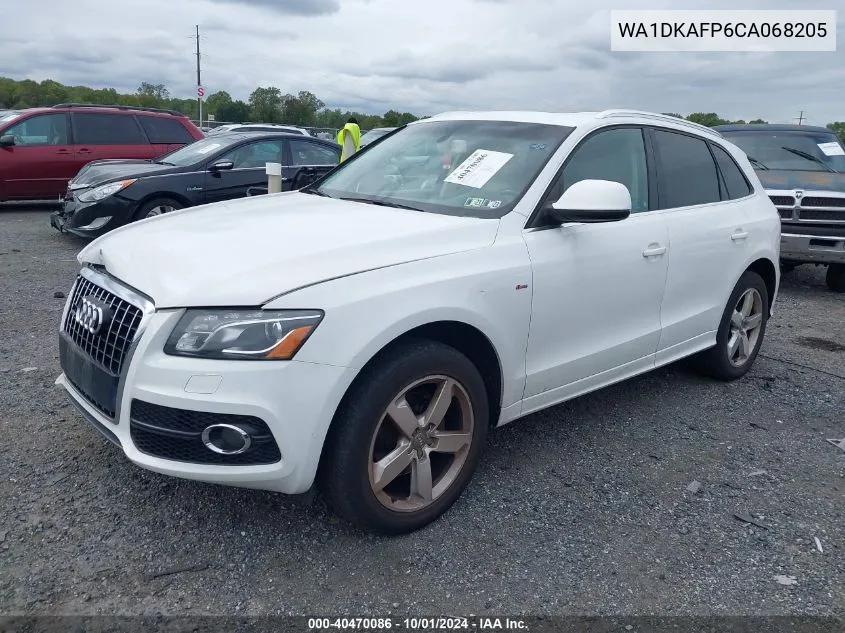 WA1DKAFP6CA068205 2012 Audi Q5 3.2 Premium Plus