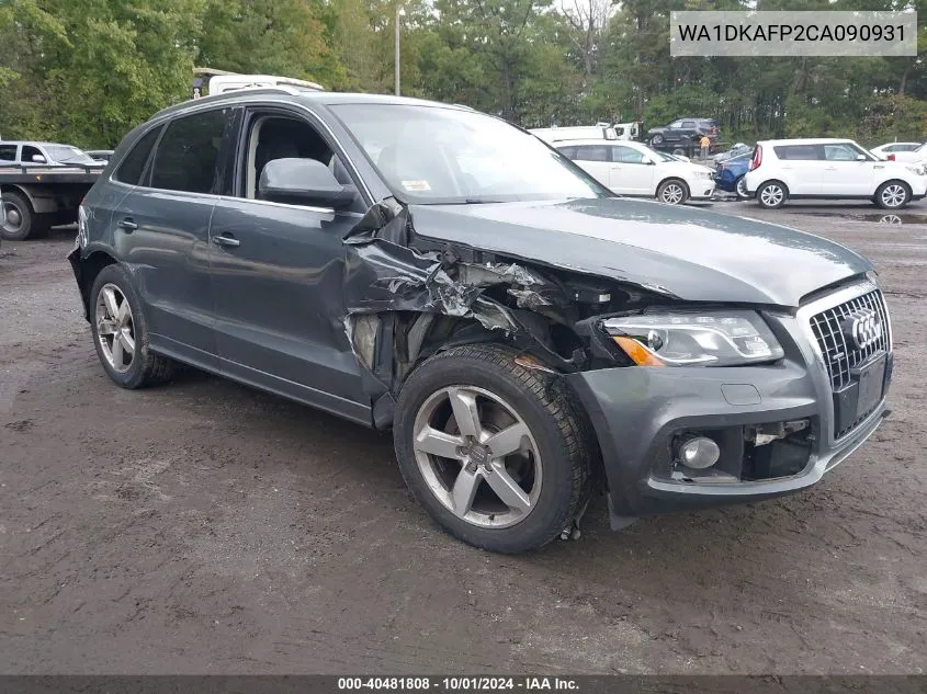 2012 Audi Q5 3.2 Premium Plus VIN: WA1DKAFP2CA090931 Lot: 40481808