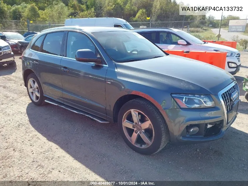 2012 Audi Q5 3.2 Premium Plus VIN: WA1DKAFP4CA133732 Lot: 40489077