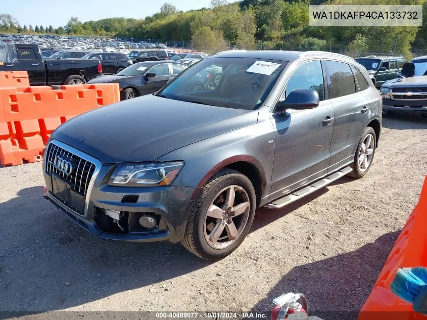 2012 Audi Q5 3.2 Premium Plus VIN: WA1DKAFP4CA133732 Lot: 40489077