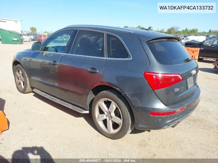 2012 Audi Q5 3.2 Premium Plus VIN: WA1DKAFP4CA133732 Lot: 40489077