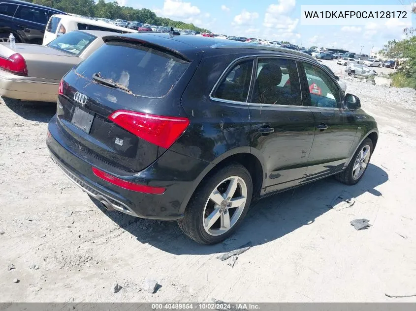 WA1DKAFP0CA128172 2012 Audi Q5 Premium Plus