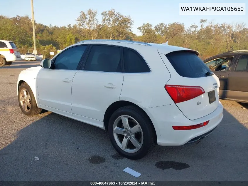 WA1WKAFP9CA106650 2012 Audi Q5 3.2 Premium