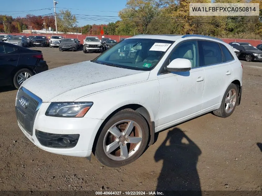 2012 Audi Q5 2.0T Premium VIN: WA1LFBFPXCA050814 Lot: 40664327