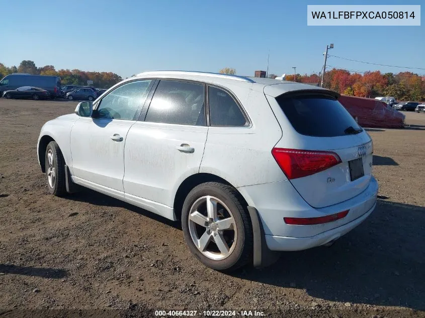 2012 Audi Q5 2.0T Premium VIN: WA1LFBFPXCA050814 Lot: 40664327