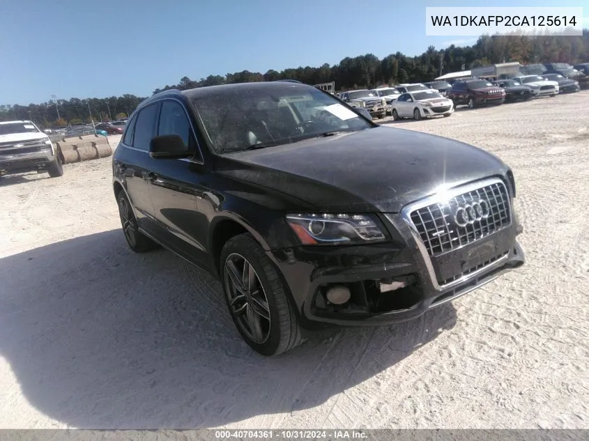 2012 Audi Q5 3.2 Premium Plus VIN: WA1DKAFP2CA125614 Lot: 40704361