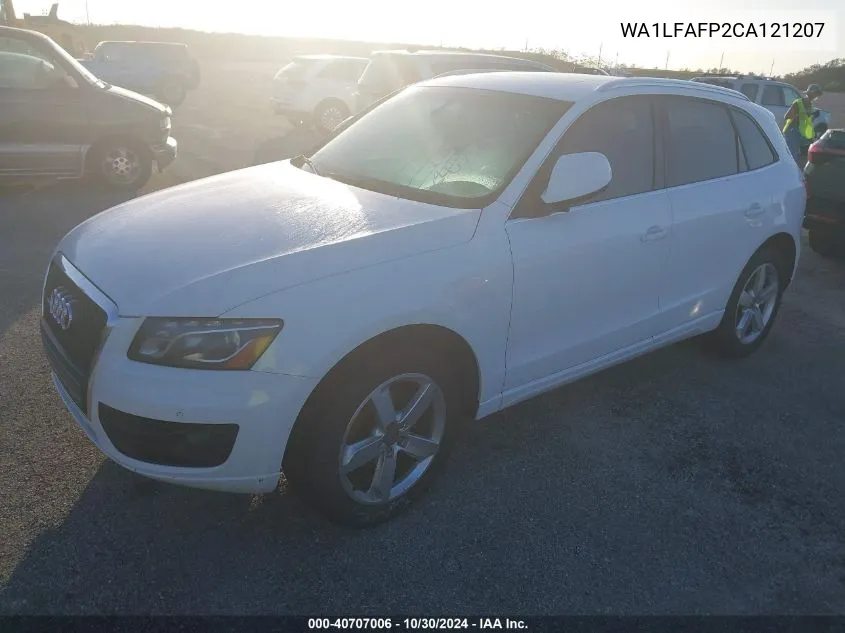 2012 Audi Q5 2.0T Premium VIN: WA1LFAFP2CA121207 Lot: 40707006