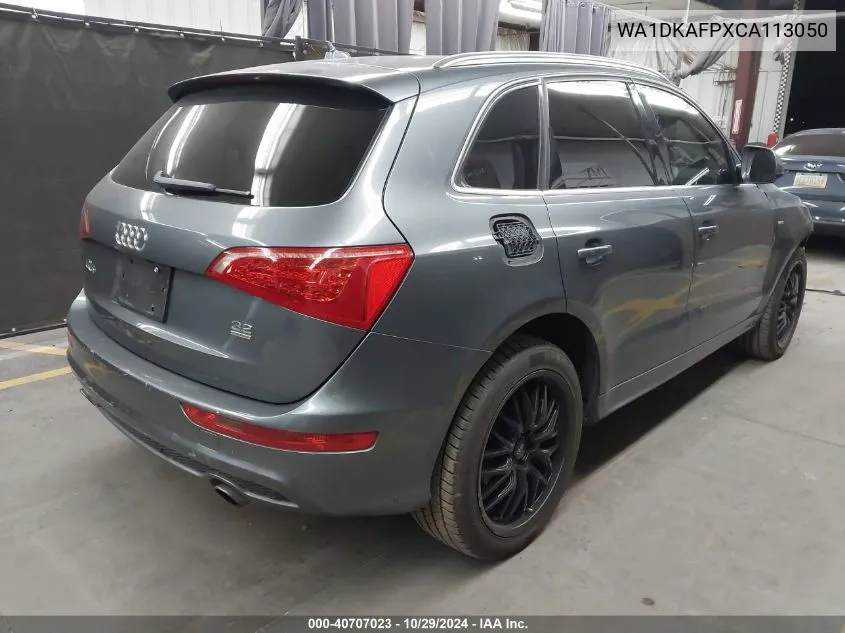 2012 Audi Q5 3.2 Premium Plus VIN: WA1DKAFPXCA113050 Lot: 40707023