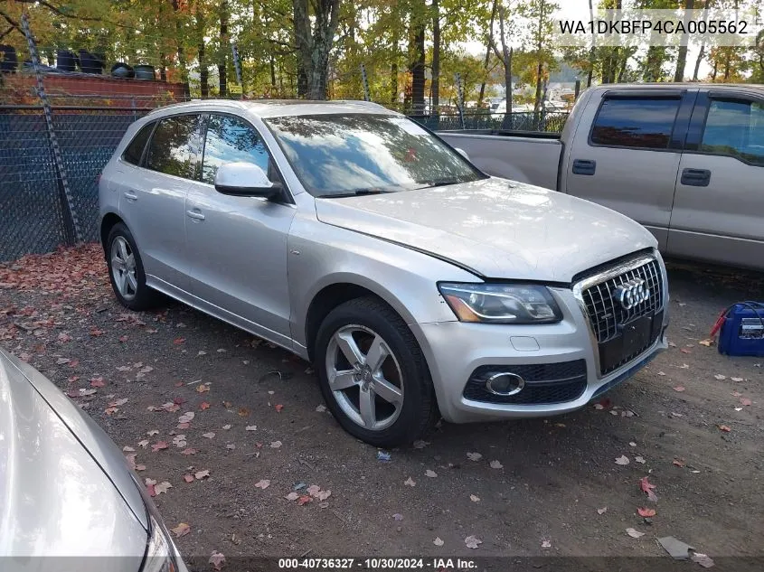 2012 Audi Q5 3.2 Premium Plus VIN: WA1DKBFP4CA005562 Lot: 40736327