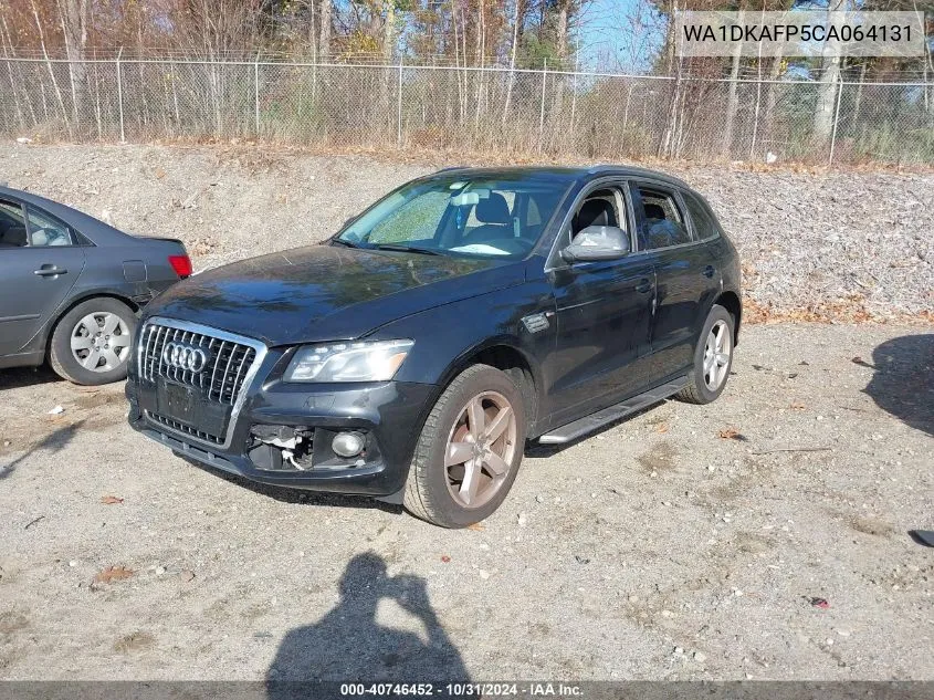 2012 Audi Q5 3.2 Premium Plus VIN: WA1DKAFP5CA064131 Lot: 40746452