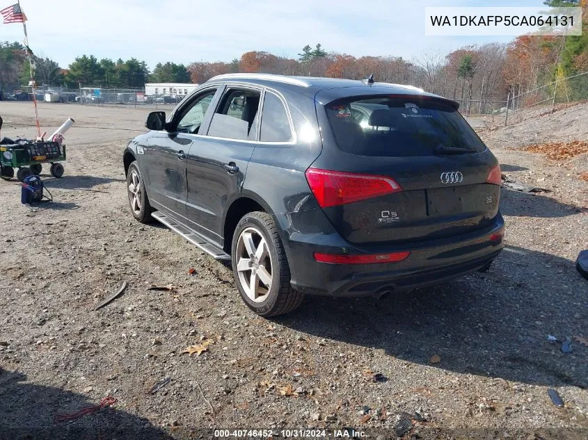 2012 Audi Q5 3.2 Premium Plus VIN: WA1DKAFP5CA064131 Lot: 40746452