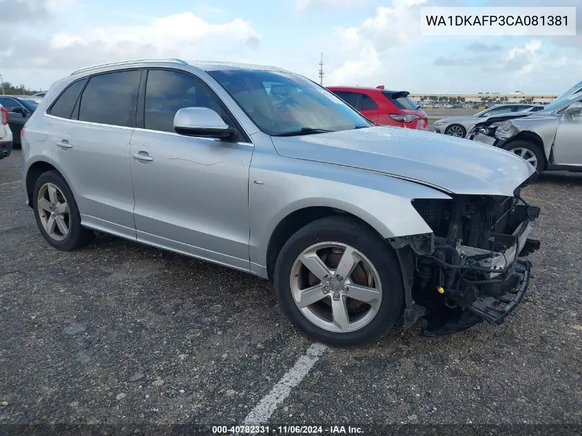 WA1DKAFP3CA081381 2012 Audi Q5 3.2 Premium Plus