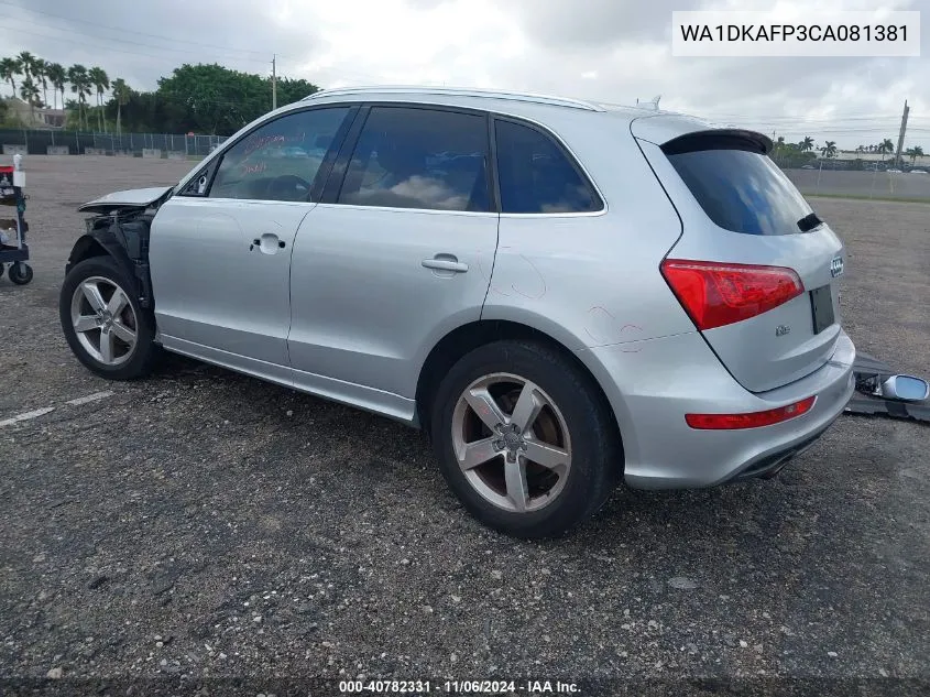 WA1DKAFP3CA081381 2012 Audi Q5 3.2 Premium Plus