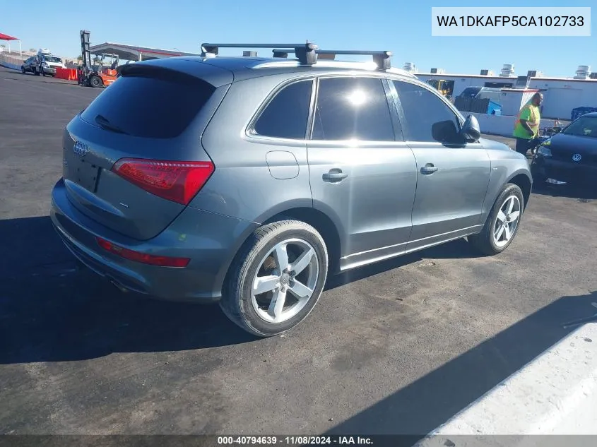 2012 Audi Q5 3.2 Premium Plus VIN: WA1DKAFP5CA102733 Lot: 40794639