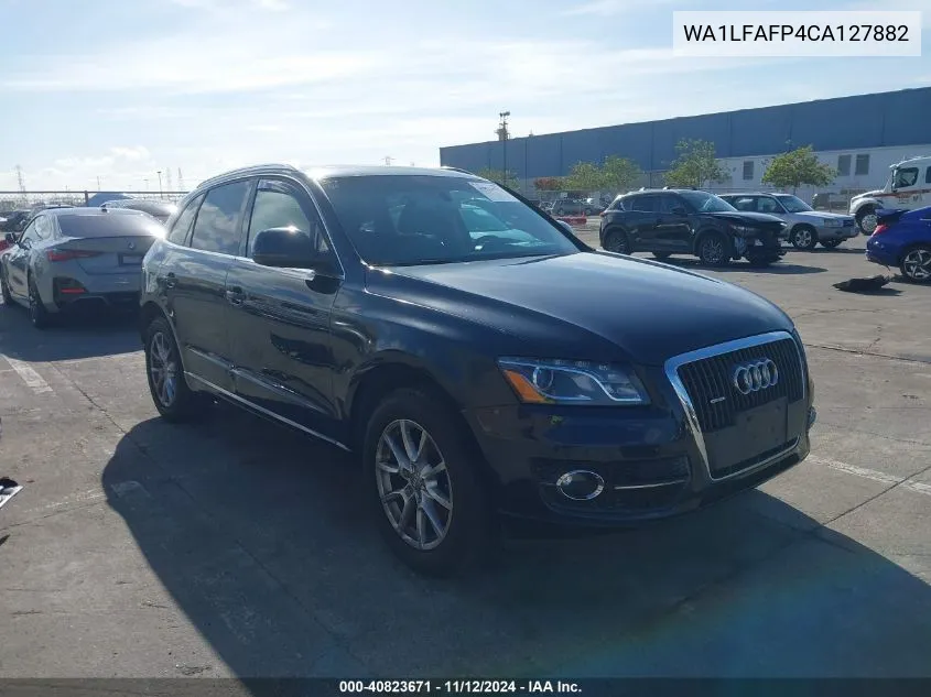 2012 Audi Q5 2.0T Premium VIN: WA1LFAFP4CA127882 Lot: 40823671