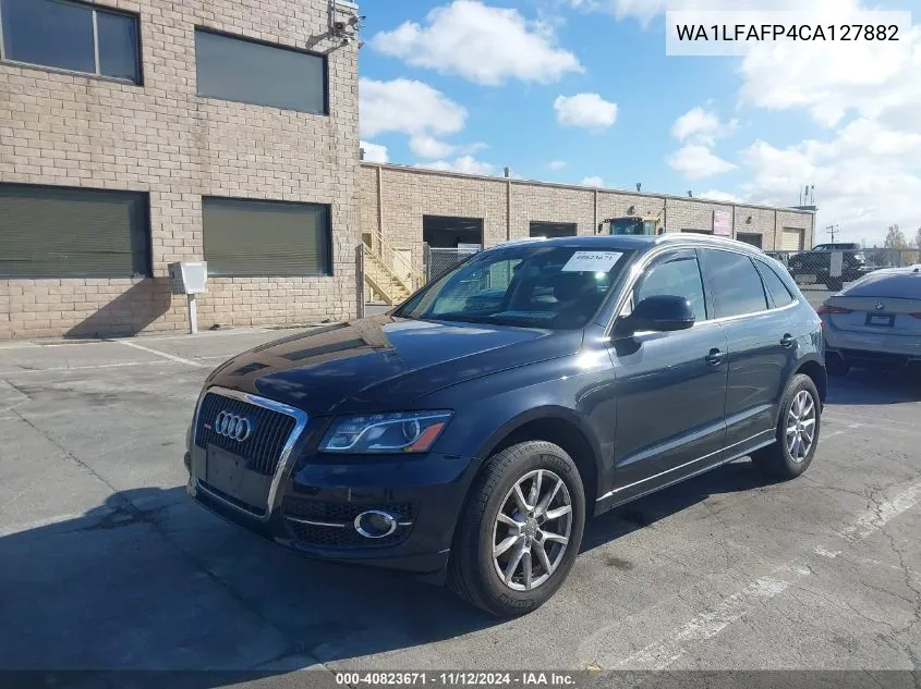 2012 Audi Q5 2.0T Premium VIN: WA1LFAFP4CA127882 Lot: 40823671