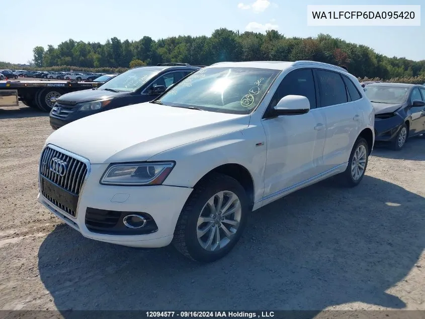 WA1LFCFP6DA095420 2013 Audi Q5