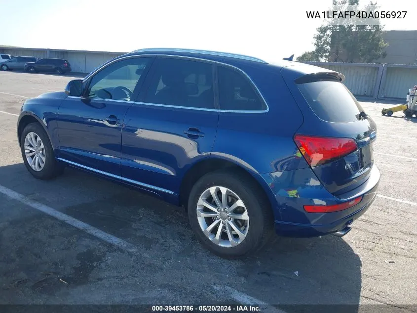 WA1LFAFP4DA056927 2013 Audi Q5 2.0T Premium