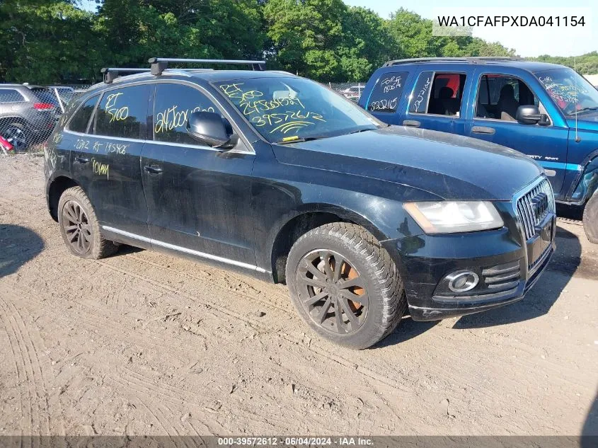 2013 Audi Q5 2.0T Premium VIN: WA1CFAFPXDA041154 Lot: 39572612