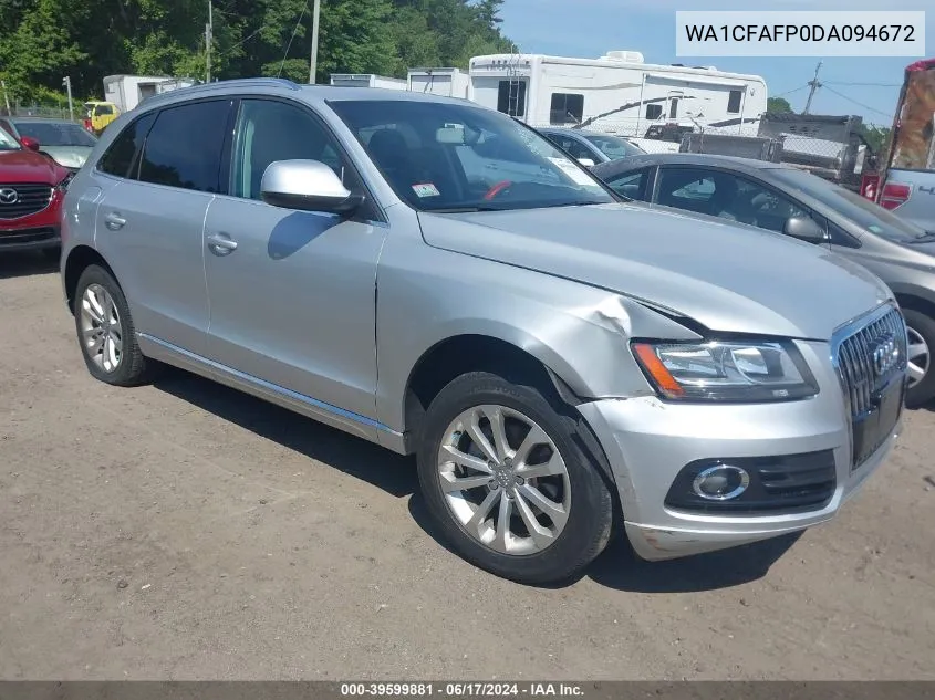 WA1CFAFP0DA094672 2013 Audi Q5 2.0T Premium