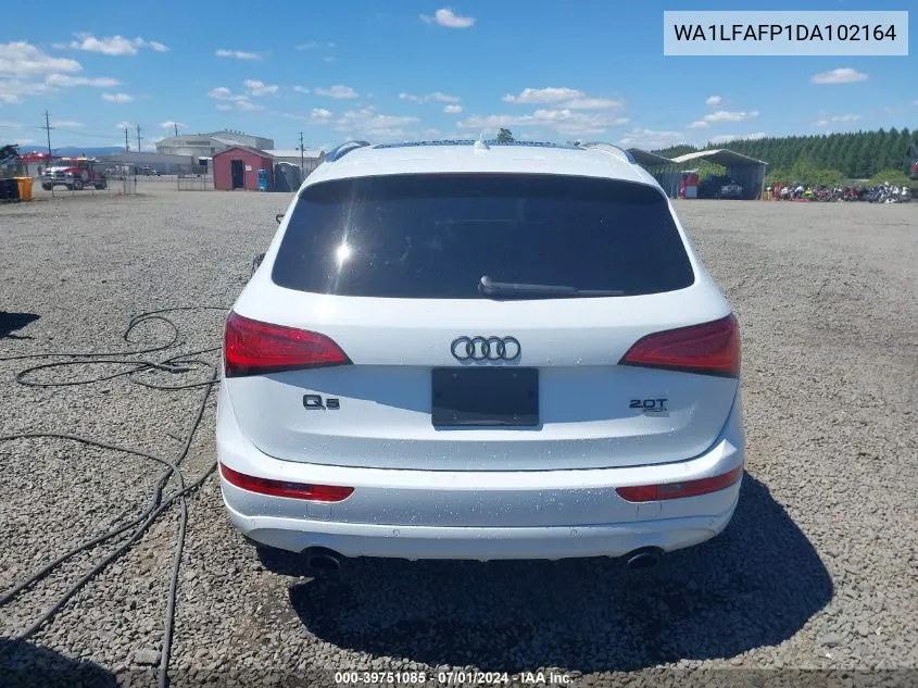 WA1LFAFP1DA102164 2013 Audi Q5 2.0T Premium