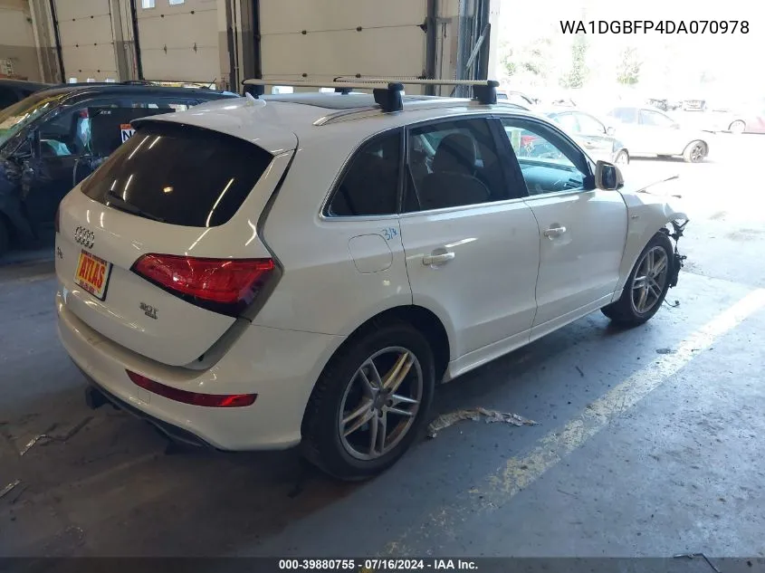 WA1DGBFP4DA070978 2013 Audi Q5 3.0T Premium Plus