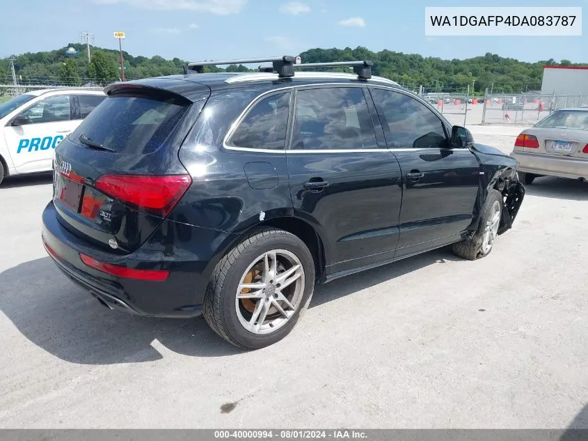 2013 Audi Q5 3.0T Premium Plus VIN: WA1DGAFP4DA083787 Lot: 40000994