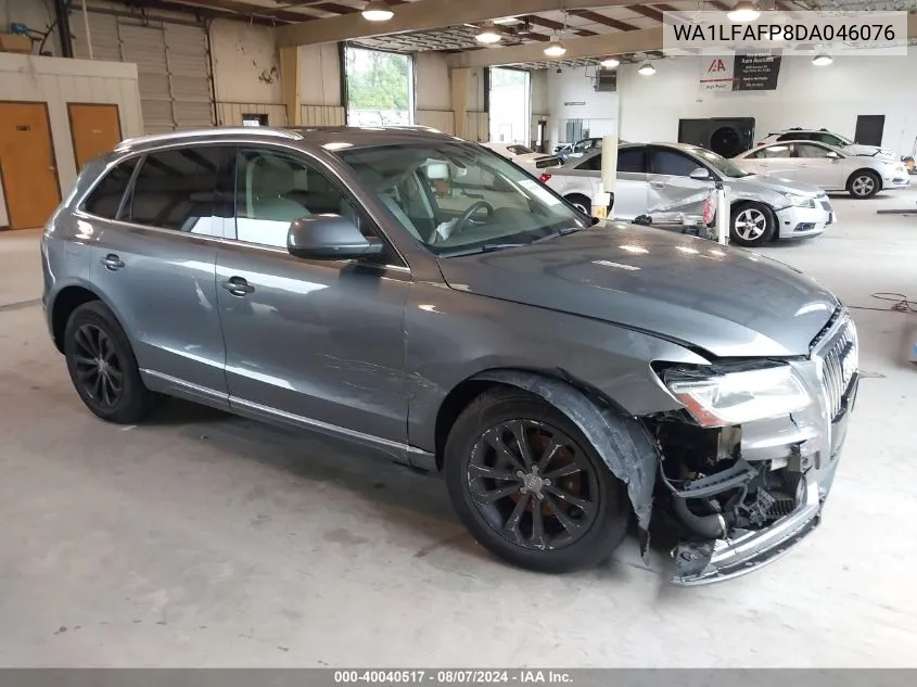 2013 Audi Q5 2.0T Premium VIN: WA1LFAFP8DA046076 Lot: 40040517