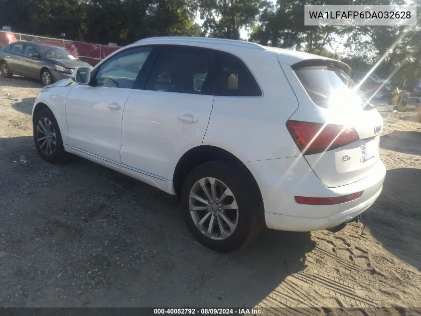 WA1LFAFP6DA032628 2013 Audi Q5 2.0T Premium