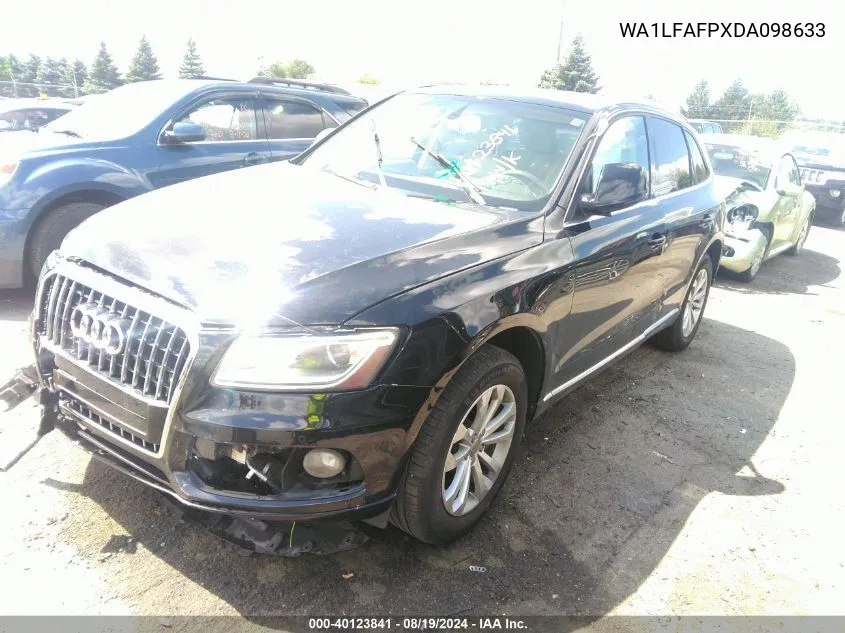 WA1LFAFPXDA098633 2013 Audi Q5 2.0T Premium