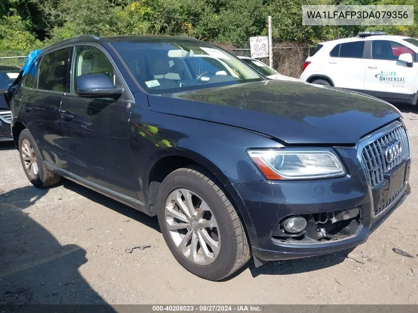 2013 Audi Q5 2.0T Premium VIN: WA1LFAFP3DA079356 Lot: 40208023