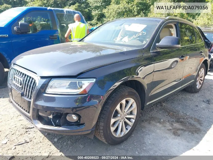 2013 Audi Q5 2.0T Premium VIN: WA1LFAFP3DA079356 Lot: 40208023