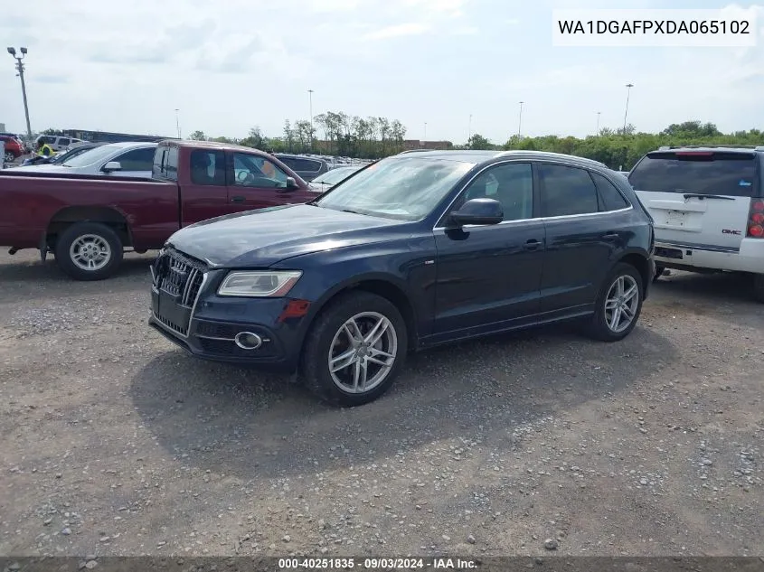 2013 Audi Q5 3.0T Premium Plus VIN: WA1DGAFPXDA065102 Lot: 40251835