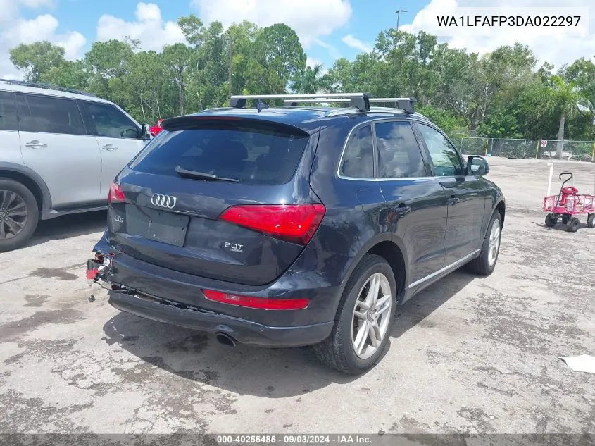 WA1LFAFP3DA022297 2013 Audi Q5 2.0T Premium