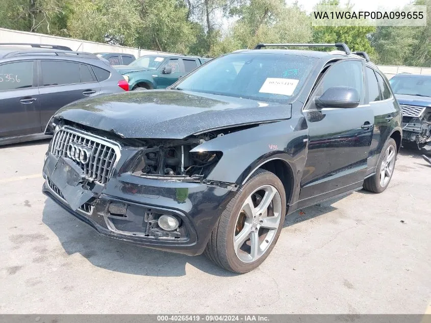 2013 Audi Q5 3.0T Premium Plus VIN: WA1WGAFP0DA099655 Lot: 40265419