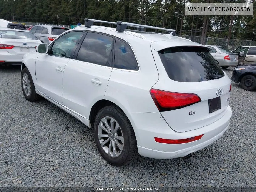 WA1LFAFP0DA093506 2013 Audi Q5 2.0T Premium