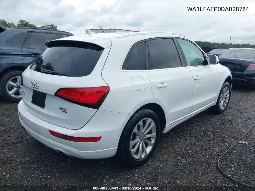 WA1LFAFP0DA028784 2013 Audi Q5 2.0T Premium