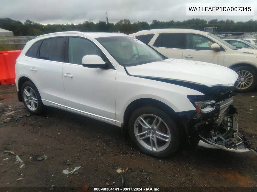 WA1LFAFP1DA007345 2013 Audi Q5 2.0T Premium