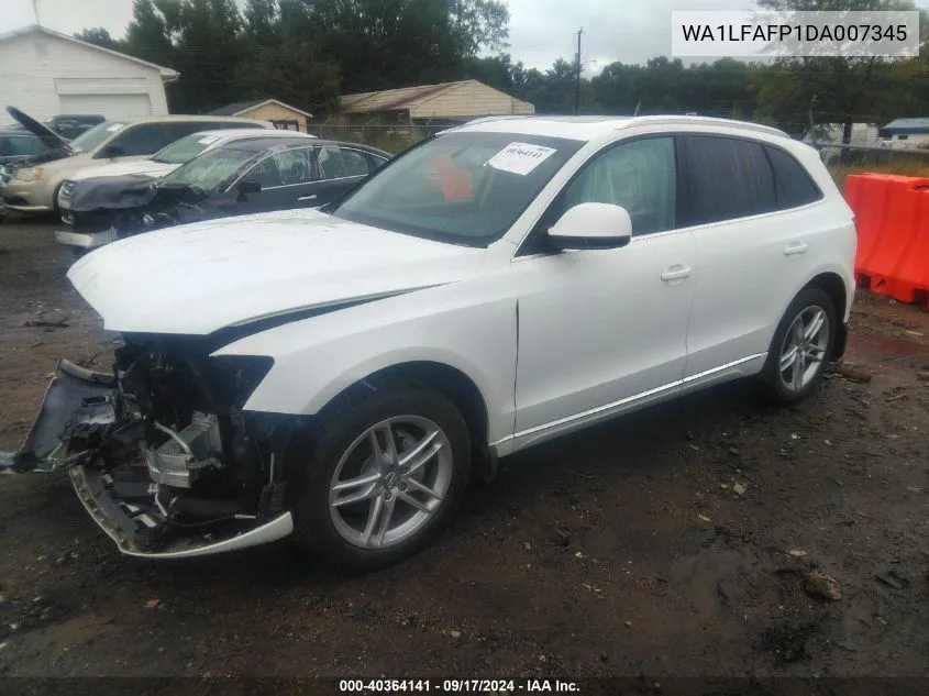 2013 Audi Q5 2.0T Premium VIN: WA1LFAFP1DA007345 Lot: 40364141