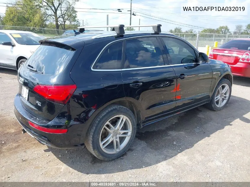 2013 Audi Q5 3.0T Premium Plus VIN: WA1DGAFP1DA032019 Lot: 40393691