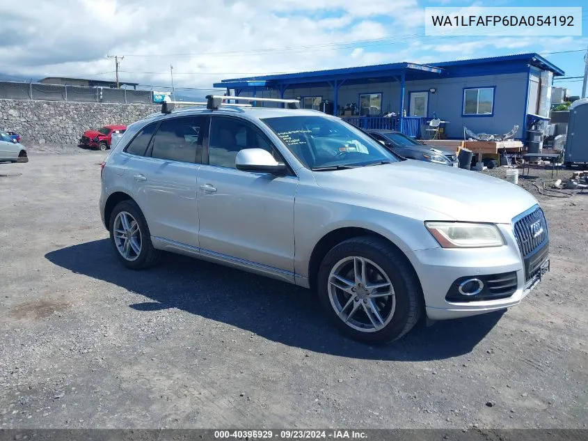 2013 Audi Q5 2.0T Premium VIN: WA1LFAFP6DA054192 Lot: 40396929