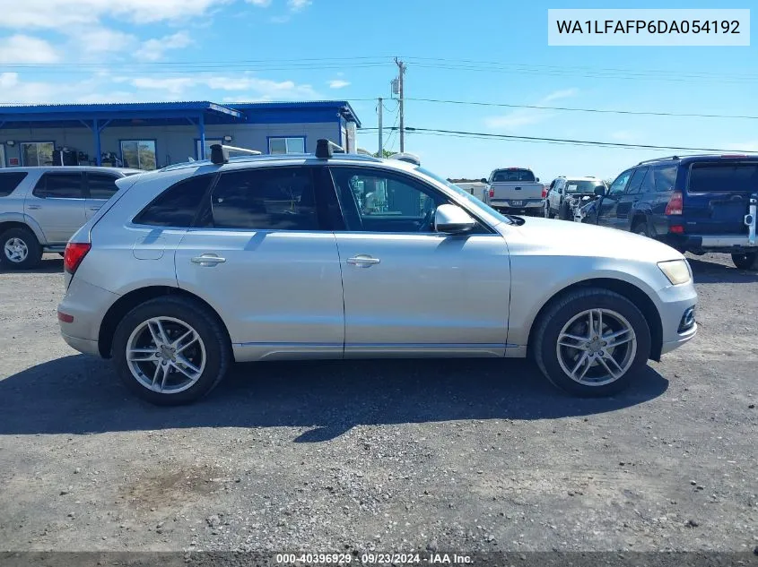 2013 Audi Q5 2.0T Premium VIN: WA1LFAFP6DA054192 Lot: 40396929