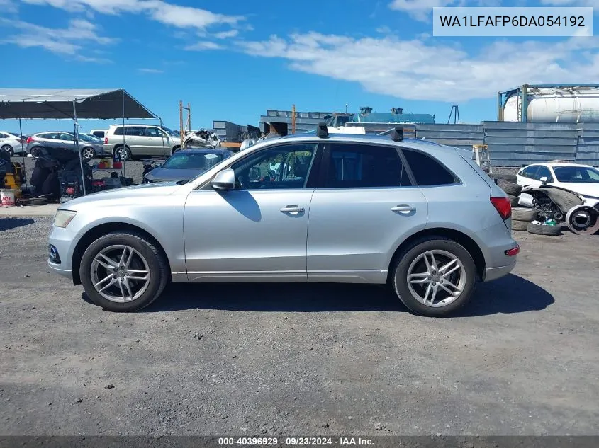 2013 Audi Q5 2.0T Premium VIN: WA1LFAFP6DA054192 Lot: 40396929