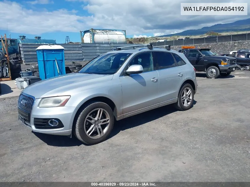 2013 Audi Q5 2.0T Premium VIN: WA1LFAFP6DA054192 Lot: 40396929