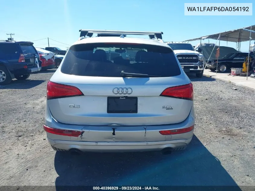 2013 Audi Q5 2.0T Premium VIN: WA1LFAFP6DA054192 Lot: 40396929