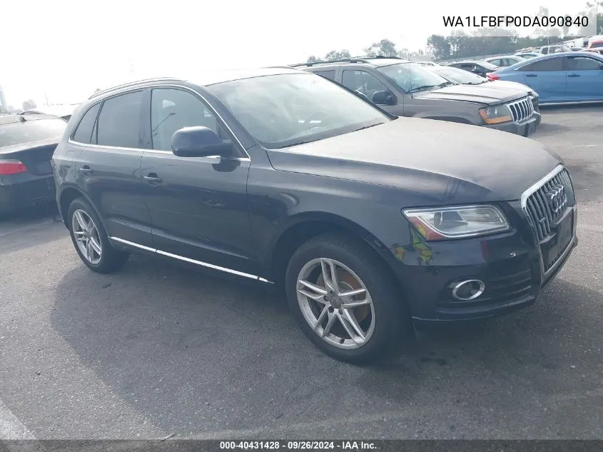 2013 Audi Q5 2.0T Premium VIN: WA1LFBFP0DA090840 Lot: 40431428